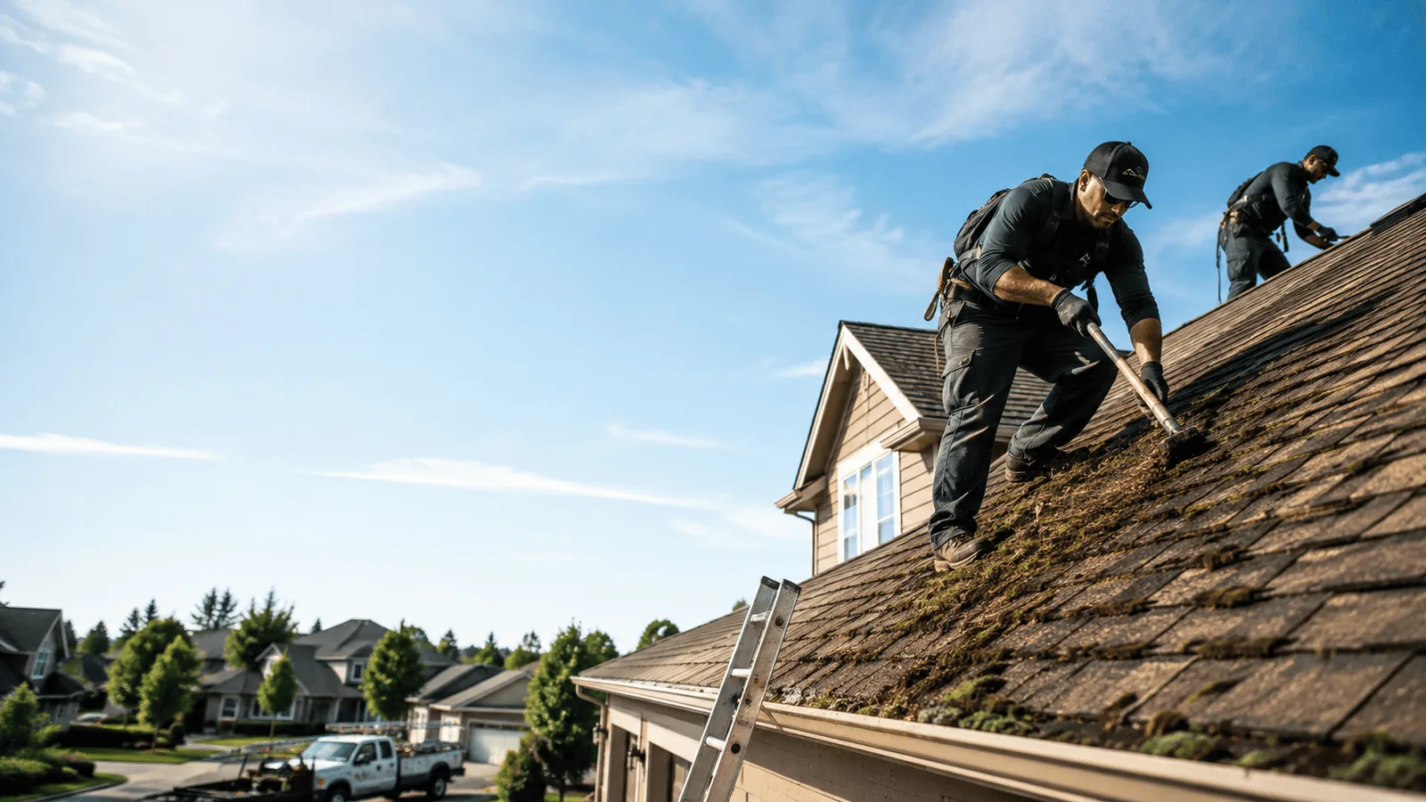 Roof Moss Removal in Armstrong, TX near me